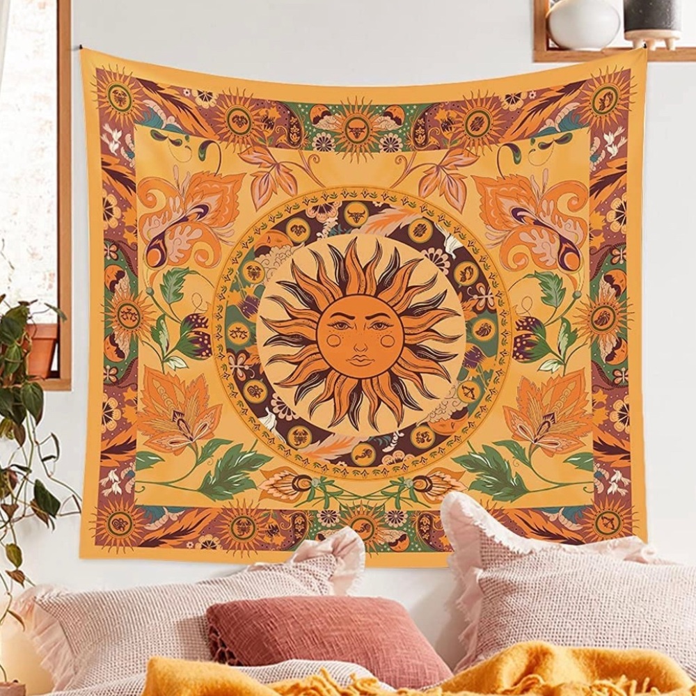 Bohemian Sun Tapestry (51.2 in x 59.1)